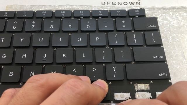 How to fix UPDOWN Left Right Arrow keycap for Macbook Pro Retina 13 Touchbar M1 A2338 2020?