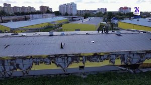 В Белом Яру загорелась птицефабрика