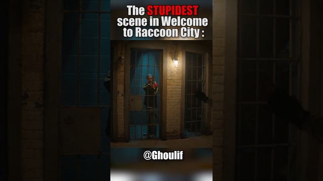 The STUPIDEST scene in Resident Evil Welcome To Raccoon City #residentevil