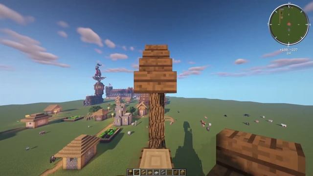 Средневековый Кран | Туториал + Карта с Постройками смотреть онлайн