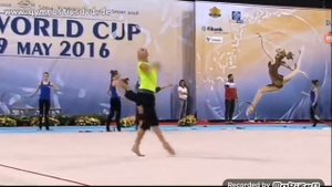 Яна Кудрявцева булавы тренировка! !