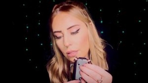 ASMR ✨ Tascam tapping, mouth sounds, brushing, mic covers, & more! (First video with the tascam💜)✨