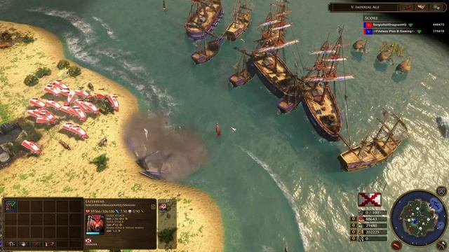 Age of Empires 3 Definitive Edition - 1v1 Cheats Multiplayer Gameplay смотреть онлайн