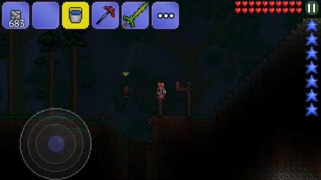 Как дюпать воду,лаву в Terraria.