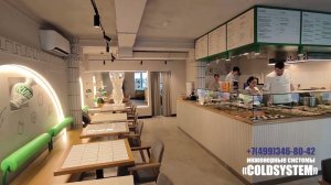 Монтаж вентиляции в пиццерии