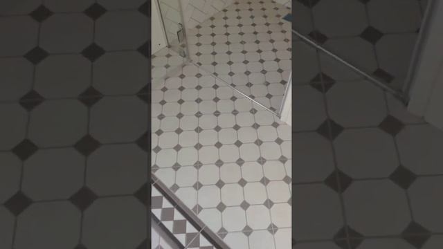 Душевая перегородка в нишу 900мм, добор с дверью. смотреть онлайн