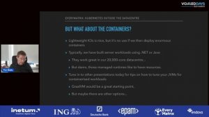 [VDBUH22] Tim Walls - Rusty Container Ships: Kubernetes outside the Datacentre