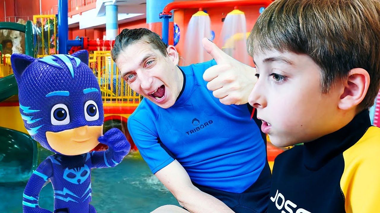 Герои в масках приехали в Аквапарк - Отдых в Москве - Куда сходить смотреть онлайн