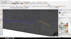 Наложение текстур в SKETCHUP: Инструмент PATH SELECT TOOL