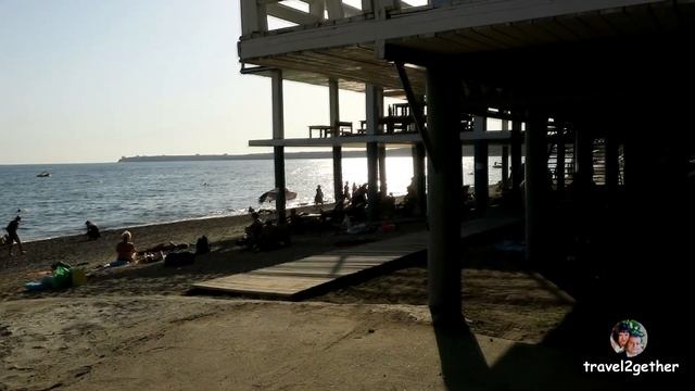 ОТЕЛИ И КЕМПИНГИ / ПОПУЛЯРНЫЙ ПЕСЧАНЫЙ ПЛЯЖ АБХАЗИИ смотреть онлайн