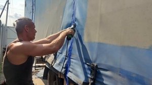 Ремонт автомобильных грузовых тентов с выездом к заказчику