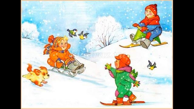 СТИХИ для моих маленьких друзей. Про зимушку. (Тина АНСАРОВА) смотреть онлайн