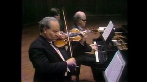 BRAHMS Sonata No3 In D Minor Op.108 (Adagio)  DAVID OISTRAKH & SVIATOSLAV RICHTER