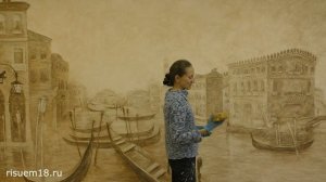 Как покрасить барельеф своими руками тонировка | Художник Наталья Боброва