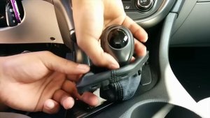 how to remove shift knob on 2011-2014 KIA Optima