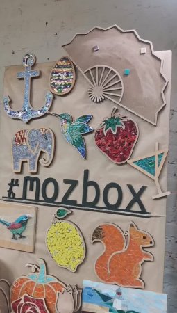 Мозаику сможет сделать каждый вместе с #mozbox. Выставка Руки 20-21 мая 2023