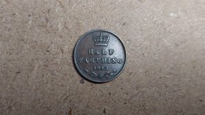 Odd Victorian coin, the half farthing | Coin Collecting #31