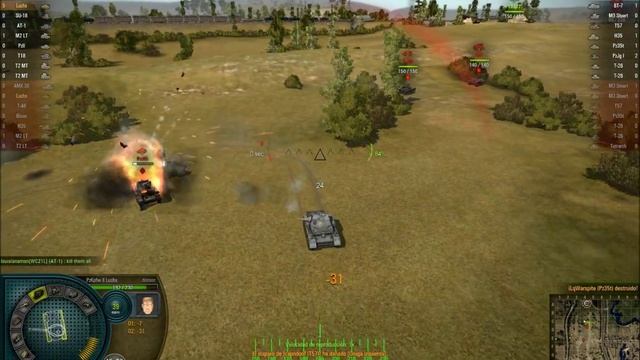 World of Tanks Panzer II "Luchs" vs all BE LEGEND смотреть онлайн