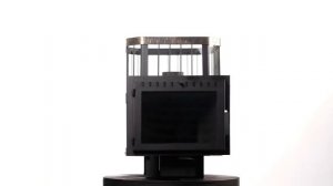 НМК Сибирь 18, 24 Панорама чугунная банная печь