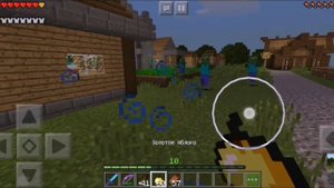 На мою деревню жителей напало 1000000000000000 мобов🤧 | Эллипс Minecraft
