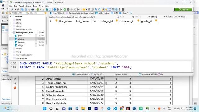 Data Base Task 10 |Write a Join Query Statement| 1st Year | Java Institute| смотреть онлайн
