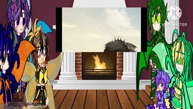 Wings of Fire react to Toothless and Hiccup vs the Bewilderbeast смотреть онлайн