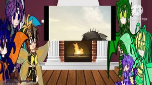 Wings of Fire react to Toothless and Hiccup vs the Bewilderbeast