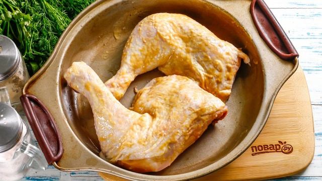 Окорочка с хрустящей корочкой в духовке