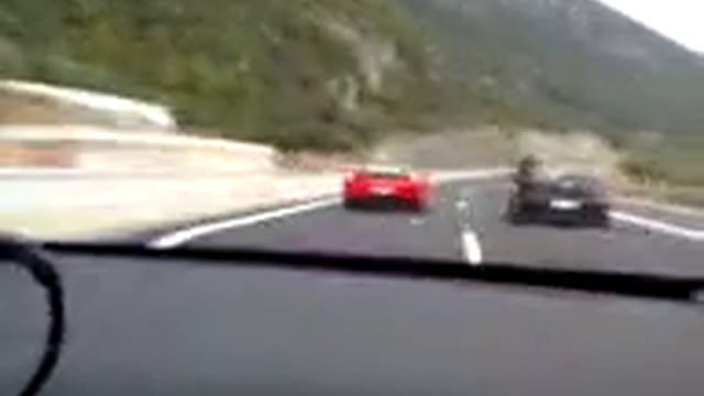 fiat stilo abarth vs ferrari f430 смотреть онлайн