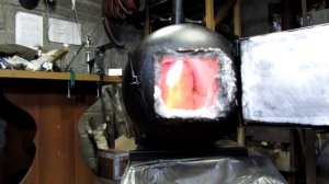 Газовый горн из баллона. Наконец то...