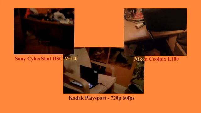Quality Video Comparison - Kodak Playsport, Sony CyberShot DSC-W120, and Nikon Coolpix L100 смотреть онлайн
