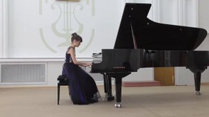 Катмакова Арина, 13 лет, И.С.Бах Прелюдия и фуга c-moll, ХТК т.2. С.Маркевич "Канцонетта"