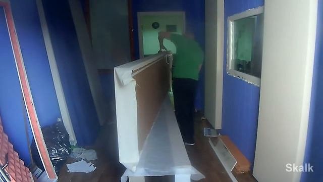Акустические звукопоглощающие панели. Полный цикл изготовления. Скорость - 1 кадр в секунду.