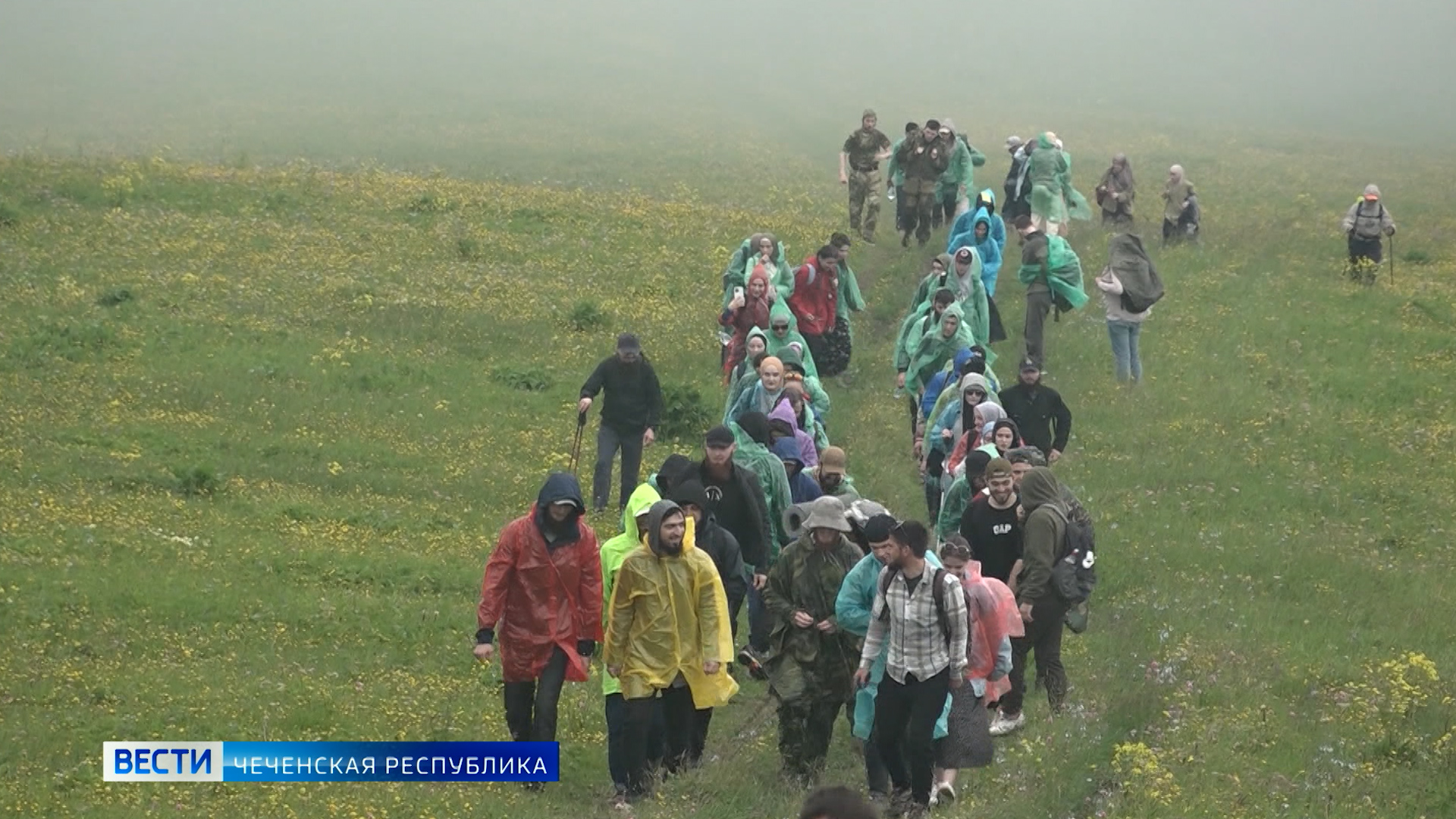 Карта ведено чеченской республики