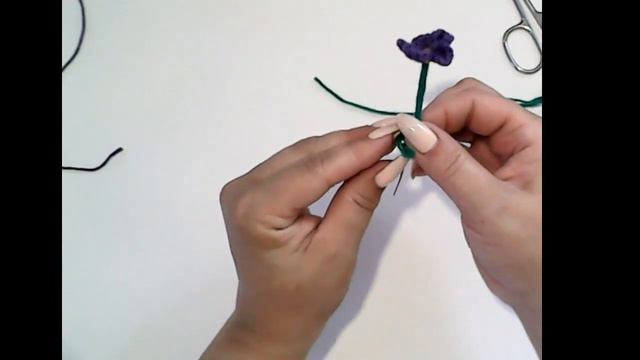 Мастер - класс " ФИАЛКА В ГОРШОЧКЕ" смотреть онлайн