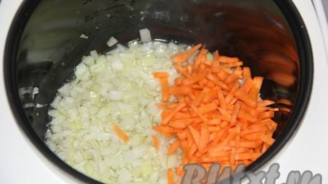 Плов с фаршем в мультиварке