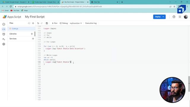 Automating Tasks on Google Sheets using Google Apps Script | Application Development | API |@SCALER смотреть онлайн