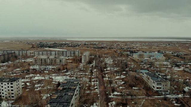 Акмолинская "Припять" - Заозерный, город призрак