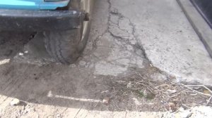 Грыжа на колесе автомобиля. Такого Вы еще не видели!!! Шок!!!