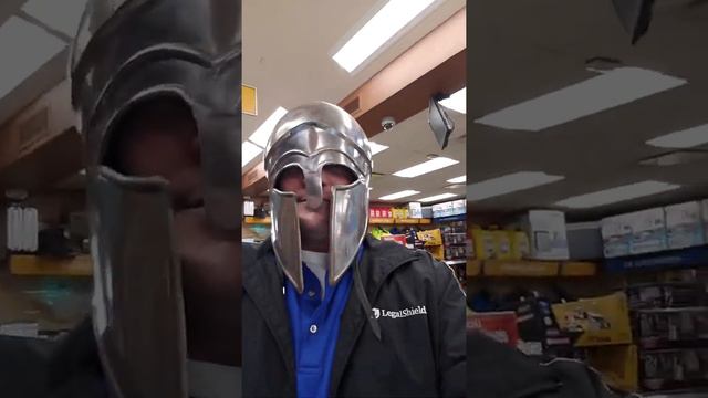 Spartan helmet