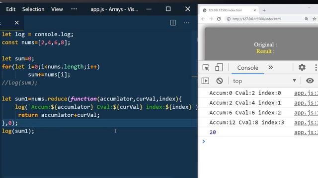 JavaScript Array Reduce 2021 |Callback function usage|Interview question | advanced Javascript