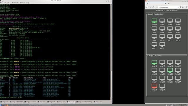 FreeBSD + jails + bhyve + spice + Xorg QXL смотреть онлайн