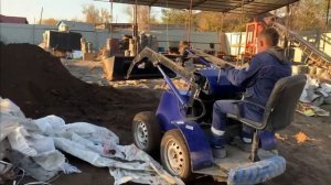 Минипогрузчик бортоповоротный