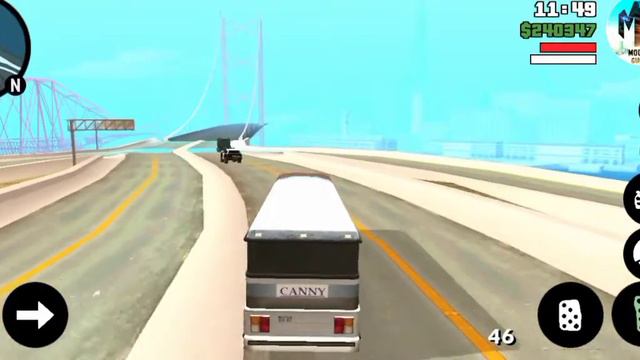 2Days journey in bus in GTA san Andreas gta sanandreas gtasanandreas journey bus 2days