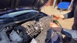 Замена свечей зажигания Renault Megan 2 1.6/1.4 16v