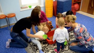 Комплексное развитие для детей от 1 до 1,5 лет.