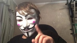 Обзор маски хакера (анонимуса) + маска крика