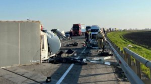 Три человека погибли в массовом ДТП в Краснодарском крае