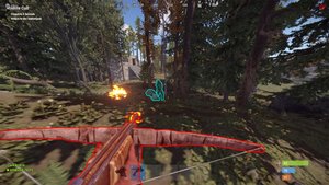 Огненные стрелы лучшее оружие в Rust/Раст