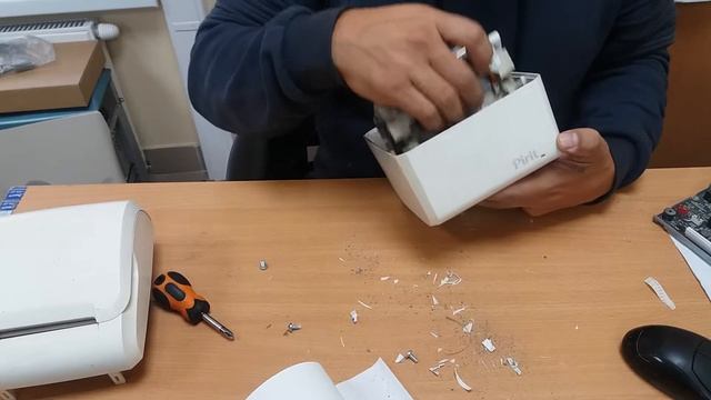 Замена механизма принтера ХА ПИРИТ 2Ф смотреть онлайн